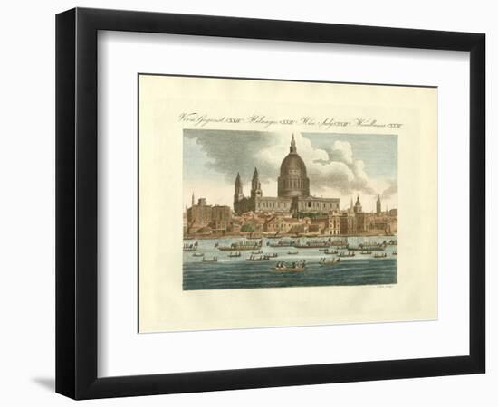 St. Paul's Cathedral in London-null-Framed Giclee Print