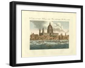 St. Paul's Cathedral in London-null-Framed Giclee Print