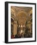 St. Paul's Cathedral Interior, London, England, United Kingdom, Europe-Nigel Blythe-Framed Photographic Print