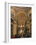 St. Paul's Cathedral Interior, London, England, United Kingdom, Europe-Nigel Blythe-Framed Photographic Print