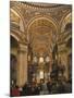 St. Paul's Cathedral Interior, London, England, United Kingdom, Europe-Nigel Blythe-Mounted Photographic Print