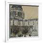 St. Paul's Cathedral, Late Autumn-Susan Brown-Framed Giclee Print