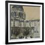 St. Paul's Cathedral, Late Autumn-Susan Brown-Framed Giclee Print