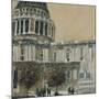 St. Paul's Cathedral, Late Autumn-Susan Brown-Mounted Giclee Print