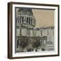 St. Paul's Cathedral, Late Autumn-Susan Brown-Framed Giclee Print