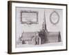 St Paul's Cathedral, London, 1657-Wenceslaus Hollar-Framed Giclee Print