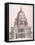 St Paul's Cathedral, London, 1702-Simon Gribelin-Framed Stretched Canvas