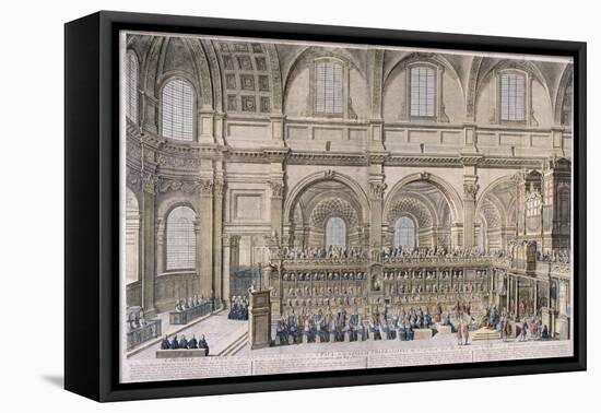 St Paul's Cathedral, London, 1706-Robert Trevitt-Framed Stretched Canvas