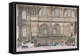 St Paul's Cathedral, London, 1706-Robert Trevitt-Framed Stretched Canvas