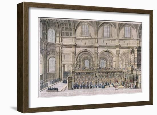 St Paul's Cathedral, London, 1706-Robert Trevitt-Framed Giclee Print