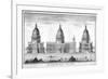 St Paul's Cathedral, London, 1742-null-Framed Giclee Print