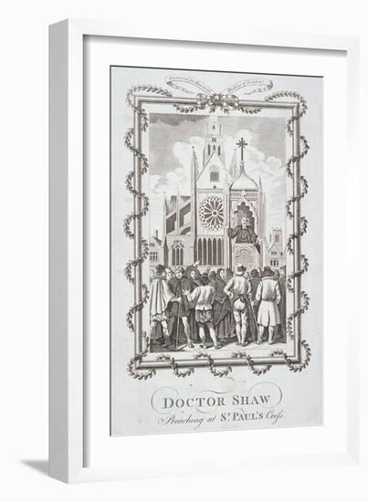 St Paul's Cathedral, London, 1776-null-Framed Giclee Print