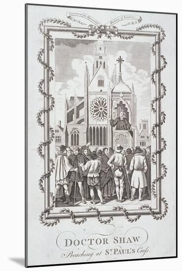 St Paul's Cathedral, London, 1776-null-Mounted Giclee Print