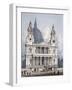 St Paul's Cathedral, London, 1810-George Shepherd-Framed Giclee Print