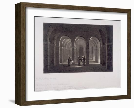 St Paul's Cathedral, London, 1852-SW Calvert-Framed Giclee Print