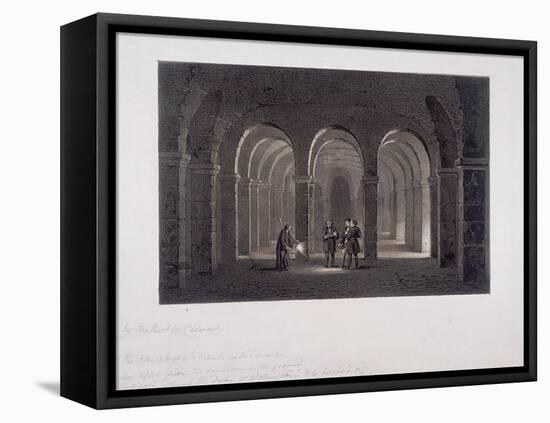 St Paul's Cathedral, London, 1852-SW Calvert-Framed Stretched Canvas