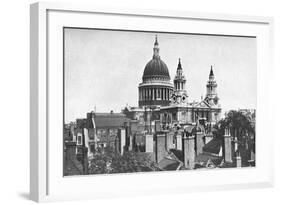 St Paul's Cathedral, London, 1924-1926-null-Framed Giclee Print