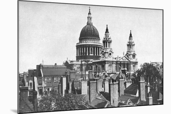 St Paul's Cathedral, London, 1924-1926-null-Mounted Giclee Print