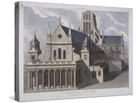 St Paul's Cathedral, London, C17th Century-John Chapman-Stretched Canvas