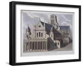 St Paul's Cathedral, London, C17th Century-John Chapman-Framed Giclee Print