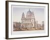 St Paul's Cathedral, London, C1855-Charles Riviere-Framed Giclee Print