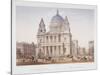 St Paul's Cathedral, London, C1855-Charles Riviere-Stretched Canvas