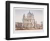 St Paul's Cathedral, London, C1855-Charles Riviere-Framed Giclee Print