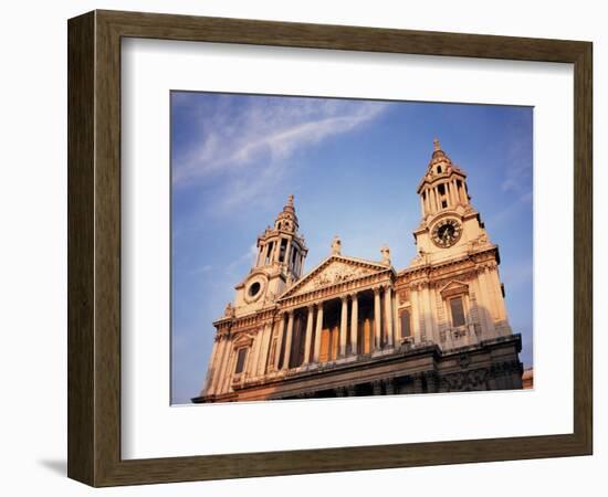 St. Paul's Cathedral, London, England, United Kingdom-Charles Bowman-Framed Photographic Print