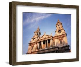 St. Paul's Cathedral, London, England, United Kingdom-Charles Bowman-Framed Photographic Print