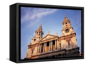 St. Paul's Cathedral, London, England, United Kingdom-Charles Bowman-Framed Stretched Canvas