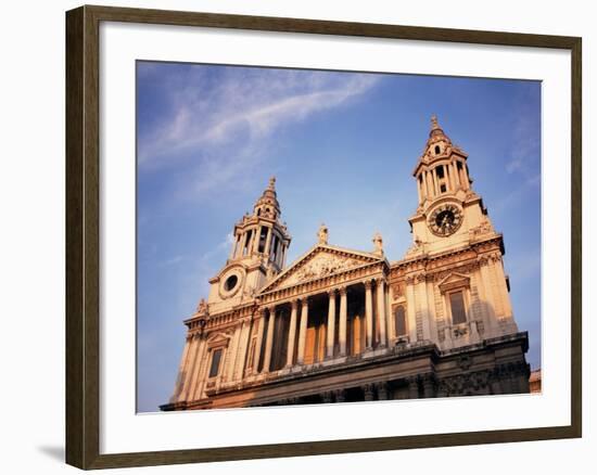 St. Paul's Cathedral, London, England, United Kingdom-Charles Bowman-Framed Photographic Print