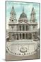 St. Paul's Cathedral, London, England-null-Mounted Art Print