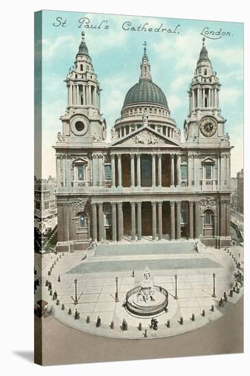 St. Paul's Cathedral, London, England-null-Stretched Canvas