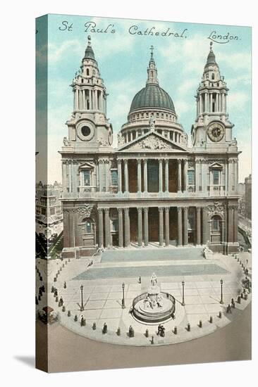 St. Paul's Cathedral, London, England-null-Stretched Canvas