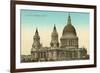 St. Paul's Cathedral, London, England-null-Framed Art Print