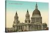 St. Paul's Cathedral, London, England-null-Stretched Canvas