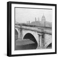 St Paul's Cathedral, London, Late 19th Century-null-Framed Photographic Print