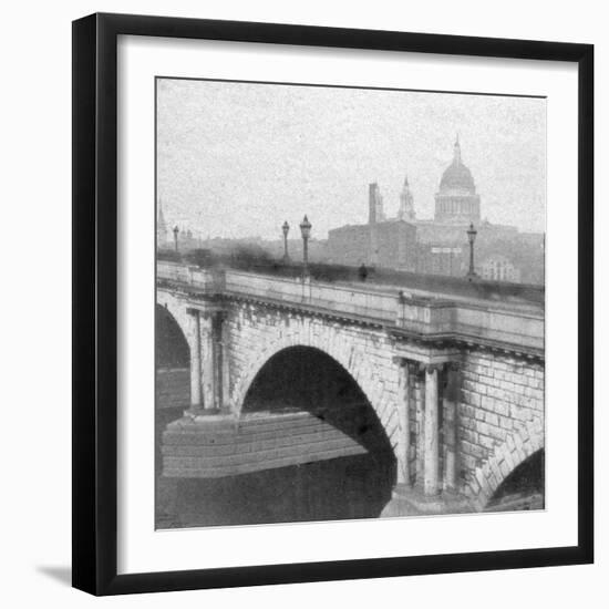 St Paul's Cathedral, London, Late 19th Century-null-Framed Photographic Print