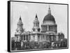 St Paul's Cathedral, London, Late 19th Century-John L Stoddard-Framed Stretched Canvas