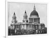 St Paul's Cathedral, London, Late 19th Century-John L Stoddard-Framed Giclee Print