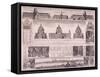 St Paul's Cathedral, London-David Loggan-Framed Stretched Canvas