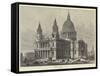 St Paul's Cathedral, London-Samuel Read-Framed Stretched Canvas