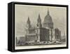 St Paul's Cathedral, London-Samuel Read-Framed Stretched Canvas