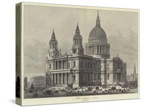 St Paul's Cathedral, London-Samuel Read-Stretched Canvas