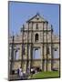 St. Paul's Cathedral, Macau, China-Charles Bowman-Mounted Photographic Print