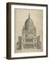 St. Paul's Cathedral-null-Framed Art Print