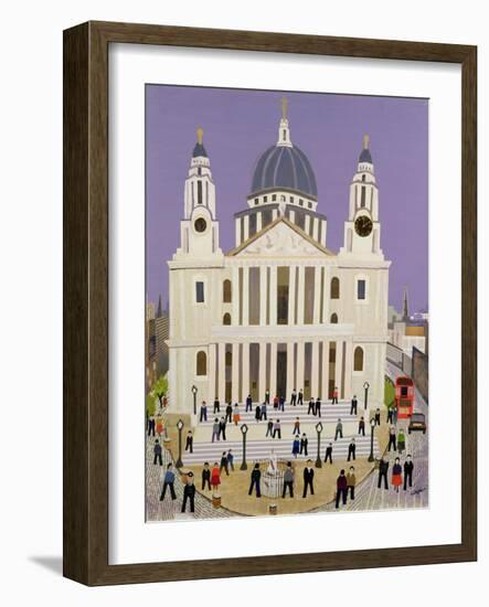 St. Paul's Cathedral-William Cooper-Framed Giclee Print