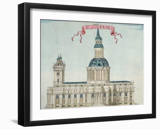 St. Paul's Cathedral-Robert Morden-Framed Giclee Print