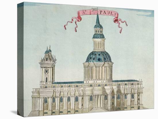 St. Paul's Cathedral-Robert Morden-Stretched Canvas