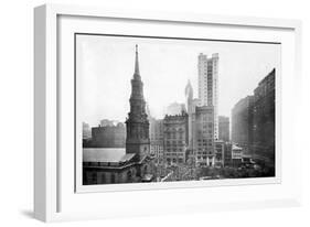 St. Paul's Chapel, 1911-Moses King-Framed Photo